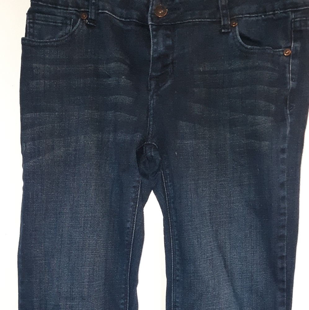 dELIA*S Bailey wide leg jeans dark blue sz 9/10